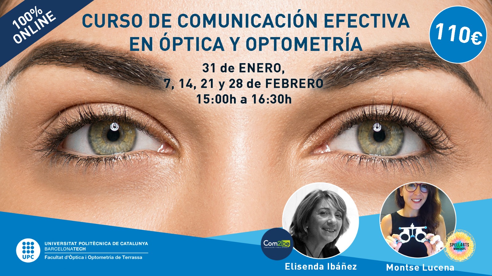 Comunicación Facultad Óptica Optometría Montse Lucena Spellarts
